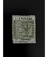 Gibraltar, Centimos, Scott 31, Used - $2.24