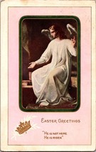 c1910 Antique Easter Postcard. Jesus crown Whitney card a1 - £16.96 GBP