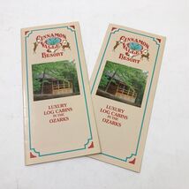 Cinnamon Valley Resort Brochure 1990's Eureka Springs Arkansas Set of 2 - $127.27 MXN Cinnamon Valley Resort Brochure 1990's Eureka Springs Arkansas Set of 2 - $127.27 MXN