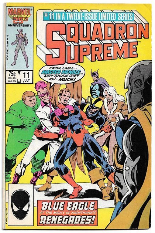 Squadron Supreme #11 (1986) *Marvel Comics / First Thermite / Limited Series* - $3.00