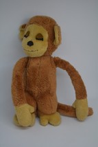 1975 Vintage R. Dakin Co Hugging Monkey Brown Stuffed Animal Plush Toy 1... - $13.16