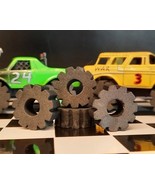 4 New Smooth DC SUPER FATTIE FOAMS TIRES for Schaper Tyco Stomper Truck - $9.95