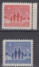 ZAYIX Canada 434-435 MNH Christmas Family Star of Bethlehem 121022S69 - £1.19 GBP