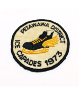 Vtg 1973 PETAWAWA DISTRICT Boy Cub Scout Ice Capades PATCH BSA Cubs Badg... - $612.33 MXN