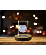 LED Base included | Fez Hat - Style 3D Engraved Crystal - $55.74 CAD+