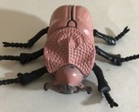 Bug Insect Beetle Pink 3” Creepy Crawler Toy T5 - $4.94
