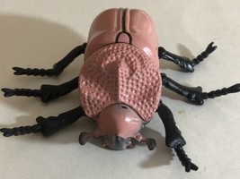 Bug Insect Beetle Pink 3” Creepy Crawler Toy T5 - £3.92 GBP