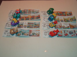 Kinder - 1999 Familie Vollgas - complete set + 8 papers - surprise eggs - $11.00