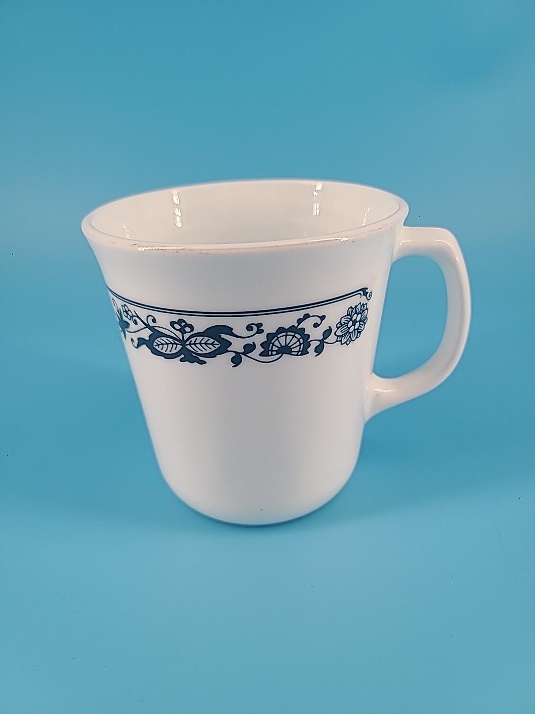 Corning Ware Blue Onion Coffee Cup Old Town Replacement  - $4.95