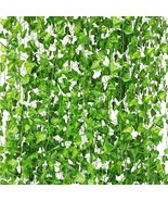 Cqure 36 Pack 252Ft. Artificial Ivy Garland, Fake Vines Leaf Garland Green - $36.93