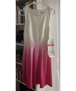 Brand New With Tags Ombré Pink Calvin Klein Dress CDMMA6U ho2 Size 6 - $83.30