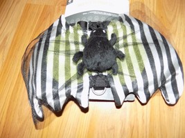 Size Medium Dog Harness Halloween Themed Black White Striped Beetle Bug New - $12.00