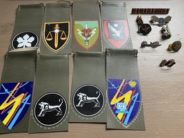 Lote de 17 prendedores y hombros del ejército de las FDI de Israel... - $50.73
