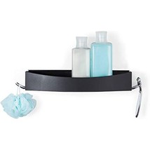 Better Living Products 15384 CLEVER Flip Shower Shelf, Black and Chrome - £26.84 GBP