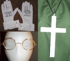 Hellsing Cosplay GLOVES, GLASSES AND CROSS for your Alexander Anderson C... - £28.14 GBP