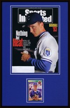 David Cone Signed Framed 1993 Sports Illustrated Cover Display Royals - £71.21 GBP