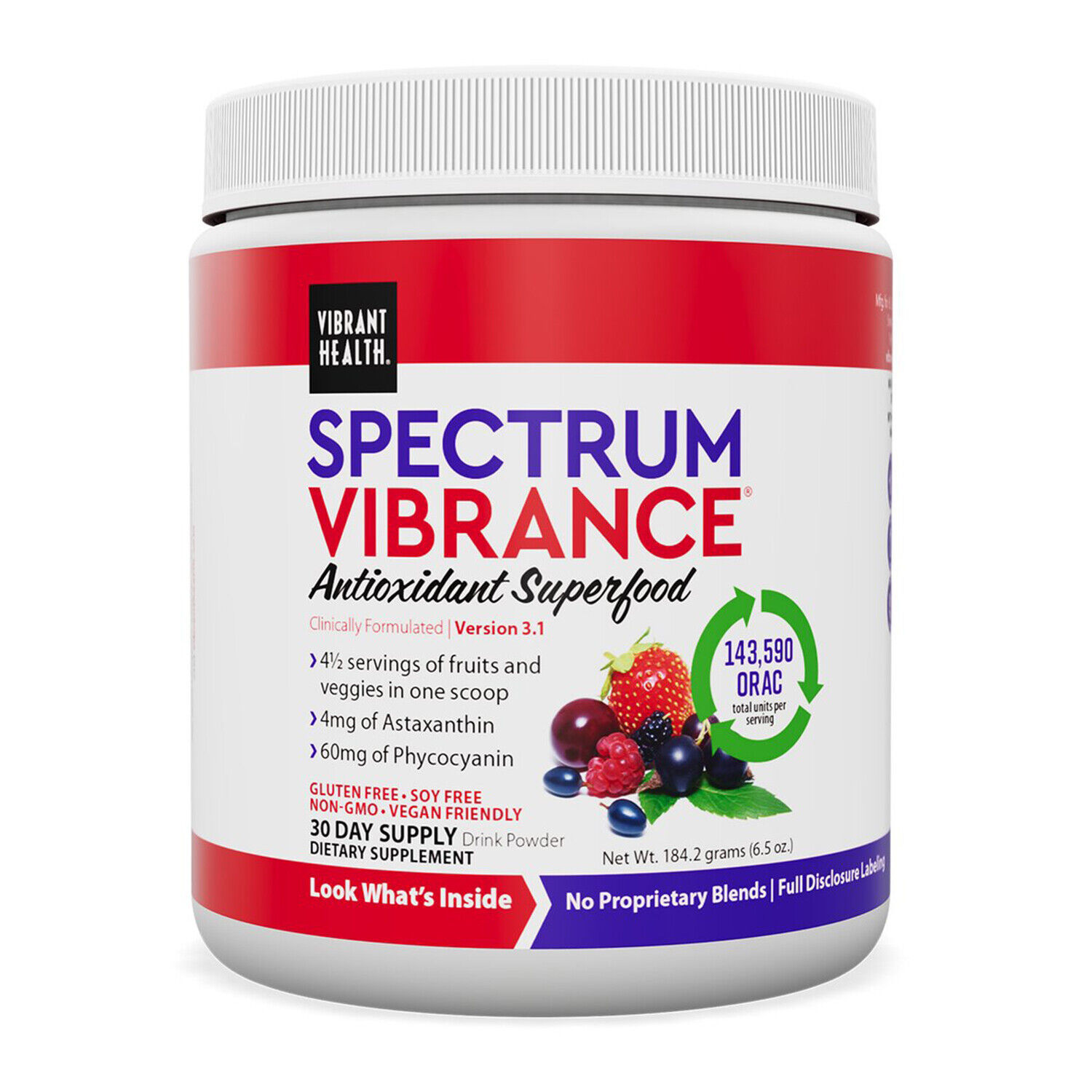 Vibrant Health Spectrum Vibrance Antioxidant Superfood, 6.5 Ounces - $47.20