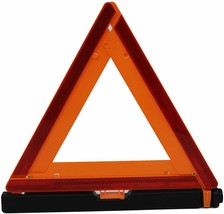 Folding Under Seat Metal Portable Reflector and Safety Roadside Triangle... - $17.65