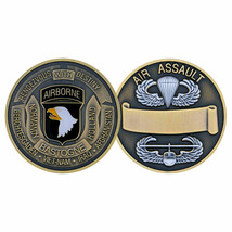 Army 101ST Airborne Air Assault Screaming Eagles Challenge Coin - £29.56 GBP