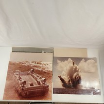 US Navy Official Photographs 1980 Hovercraft Ocean Sea Large 16x20&quot; - £76.95 GBP