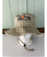 S/V Wayward Sailor, St John USVI Embroidered Fly Fishing Bucket Sun Hat ... - £14.63 GBP