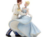 Lenox Disney Cinderella &amp; Prince Charming Figurine Wedding Cake Topper W... - $170.00