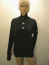 GREEN COAST Yachting Outfits Navy Blue Henley Sweater Italy Wool Blend 52 EUC - £47.15 GBP