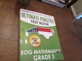 North Carolina Ultimate Practice Test Book EOG Mathematics Grade 3 2021 PB - £19.77 GBP