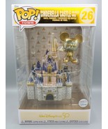 Walt Disney World 50th Disney Exclusive Cinderella Castle &amp; Golden Micke... - £21.62 GBP