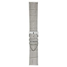 Morellato Alligator Embossed Genuine Calf Leather Watch Strap - Grey - 12mm - Ch - £30.45 GBP