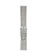 Morellato Alligator Embossed Genuine Calf Leather Watch Strap - Grey - 1... - $38.95