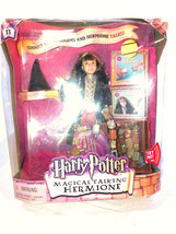 Harry Potter Magical Talking Hermione Action Figure Doll In Original Box - £28.05 GBP