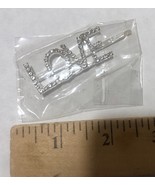 Love Women Girls Rhinestone Hair Clips Crystal Words Letters Bridal Hairpin - $151.86 MXN