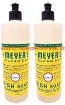 ( 2 ) Mrs. Meyer&#39;s Clean Day Liquid Dishwashing Soap 16 oz Each Honeysuc... - $24.74