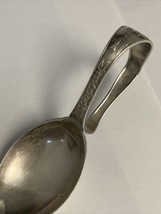 Wilcox &amp; Evertsen Sterling Silver Zodiac Curved Baby Spoon Aries March B... - $54.40