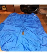 Vintage Reebok NFL Blue Nylon Sweatpants Trackpants Size 2XL, the OG swi... - £22.71 GBP