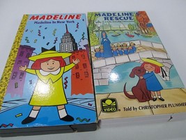 Lot Of 2~MADELINE~VHS~ Madeline In New York &amp; Madeline&#39;s Rescue - £7.42 GBP