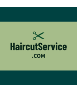 HaircutService .com / Domains For Sale / Business Brand, Website Name / SAV - $38.61