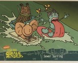 Aaahh Real Monsters Trading Card 1995 #74 Sewer Surfing - £1.57 GBP