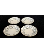 4 Vintage Dessert Bowls Royal Cathay China Buckingham 6.25&quot; Diameter Eng... - $319.69 MXN