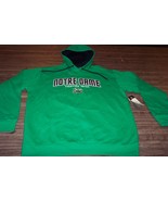 UNIVERSITY OF NOTRE DAME FIGHTING IRISH HOODED STITCHED SWEATSHIRT LARGE... - $60.93 CAD