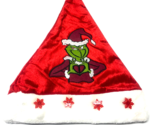 Dr Seuss Christmas Grinch Who Stole Light Up Adult Size Santa Hat NEW - $11.88