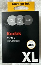 Kodak Verité 5 XL Black Ink Cartridge ALK1UA For Verité 55 65 Series Sealed Box - £75.13 GBP