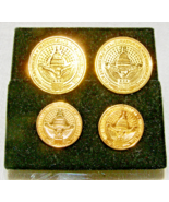 LOT OF 4 VINTAGE 1980’s REAGAN/BUSH PRES. INAUGURAL BLAZER BUTTONS by BE... - €8,56 EUR LOT OF 4 VINTAGE 1980’s REAGAN/BUSH PRES. INAUGURAL BLAZER BUTTONS by BE... - €8,56 EUR