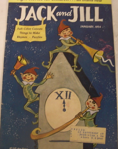 Jack and Jill, eight stories for Children, all brand new., January, 1954. - $25.00