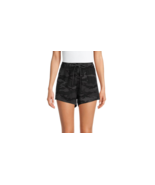 Athletic Works Women&#39;s Shorts Black Camo 3XL (22) Performance Stretch New - $17.25 CAD