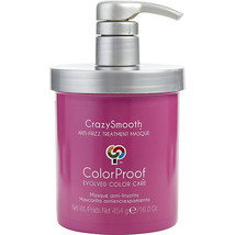 Colorproof By Colorproof Crazysmooth ANTI-FRIZZ Treatment Masque 16 Oz - £61.82 GBP