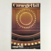 1984 Stagebill Carnegie Hall Present A Talk with Joy Simpson by Allan Ko... - £11.17 GBP