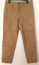 Orvis pants women size 10 dark tan pockets Outdoor casual  (stretch) - £11.67 GBP