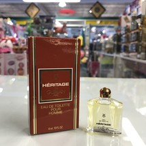Heritage De Guerlain Pour Homme 0.13 fl.oz / 4 ml EDT, splash, mini bottle - £15.11 GBP